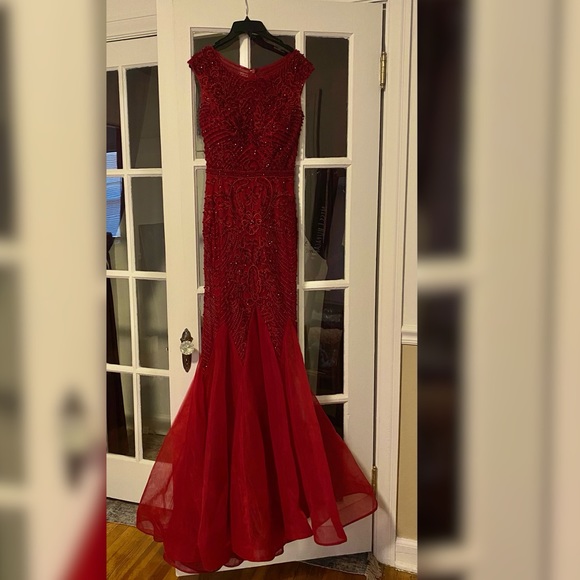 Gorgeous Red Gala Gown 💃🏻 - Picture 8 of 10